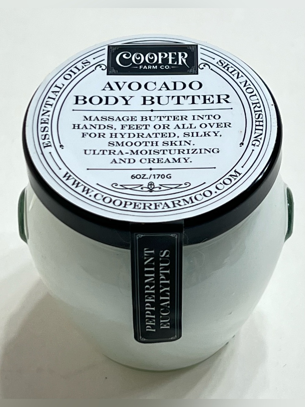 Peppermint Eucalyptus Avocado Body Butter